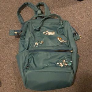 Lovely embroidered backpack